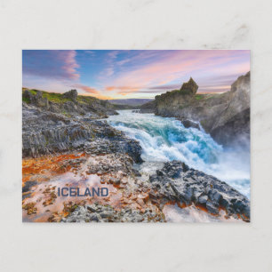 Carte Postale Cascades de Geitafoss, Islande