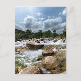 Carte Postale Cascades de la ceinture de verdure de Barton Creek