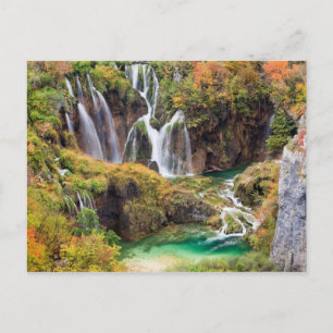 Carte Postale Cascades des lacs Plitvice