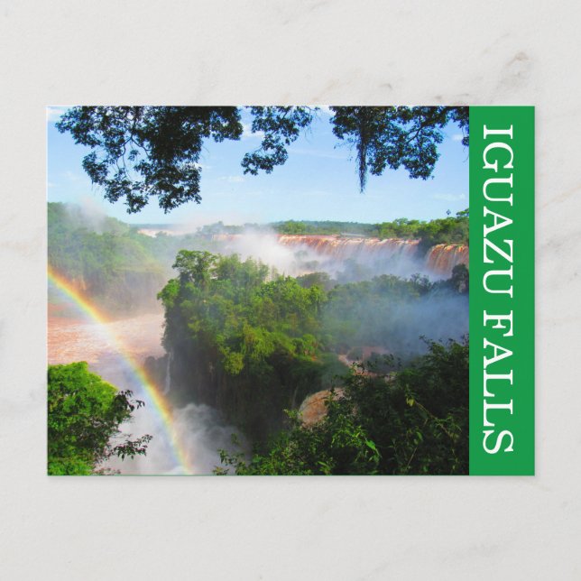 Carte Postale cascades d'iguazu (Devant)