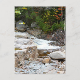 Carte Postale Cascades Flux rocheux