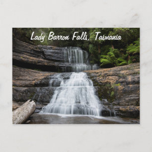 Carte Postale Cascades Lady Barron en Tasmanie Australie