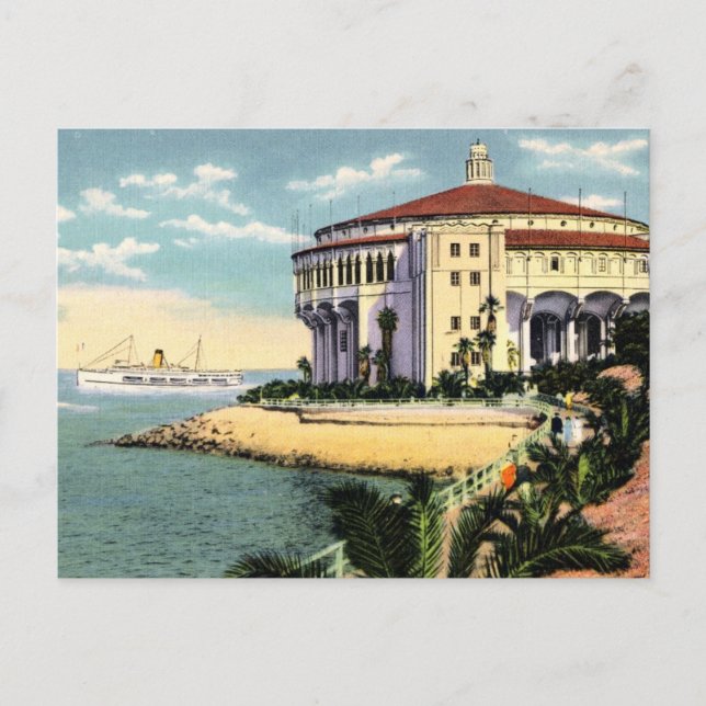 Carte Postale Casino de Catalina Island (Devant)