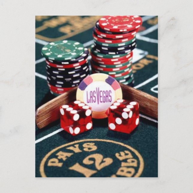 Carte Postale Casino de Las Vegas (Devant)