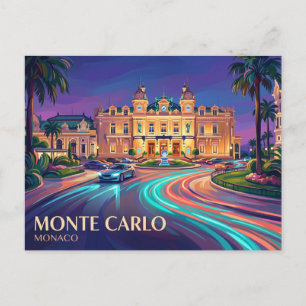 Carte Postale Casino de Monte-Carlo Monaco