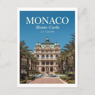 Carte Postale Casino de Monte-Carlo Monaco