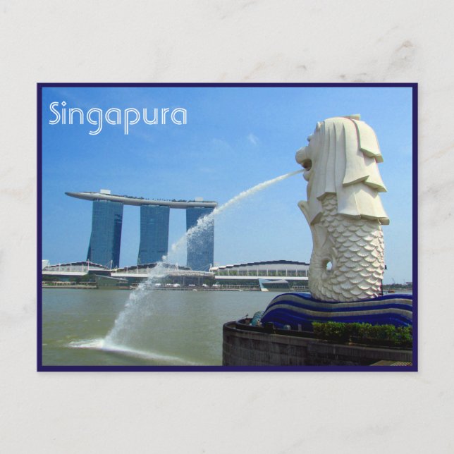 Carte Postale casino de singapura (Devant)