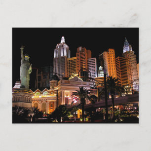 Carte Postale Casinos du Strip, Nevada Post Card