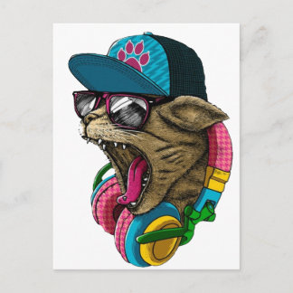 Carte Postale Casque