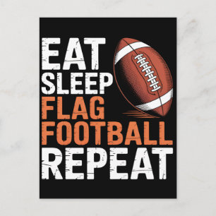 Carte Postale Casque de football américain patriotique Drapeau U