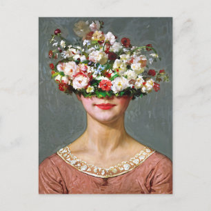 Carte Postale « Casquette Fleurie » Helen - Société d'Art et de 