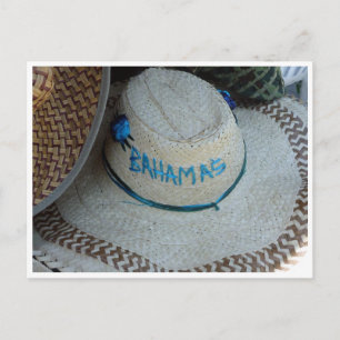 Carte Postale casquette solaire bahamas