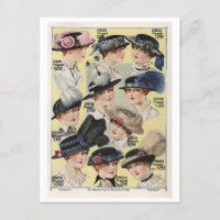 Casquettes du catalogue Vintage Montgomery 1916