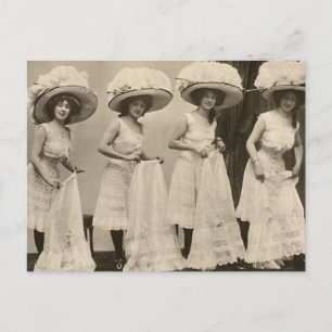 Carte Postale Casquettes et pétticoates