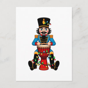 Carte Postale Casse-Noisette Soldat en Jouet Timbale à Coupole P