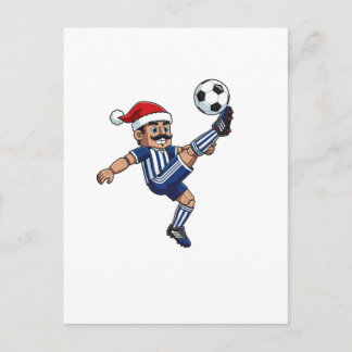 Carte Postale Casse-Noix de Football Noël 2026 Sports de Fêtes
