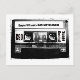 Carte Postale Cassette de la vieille école