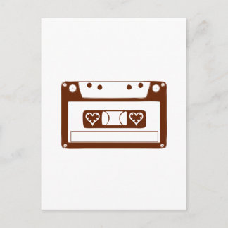 Carte Postale Cassette Love