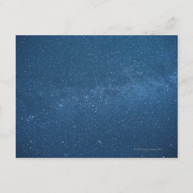 Carte Postale Cassiopée et Voie Lactée (Devant)