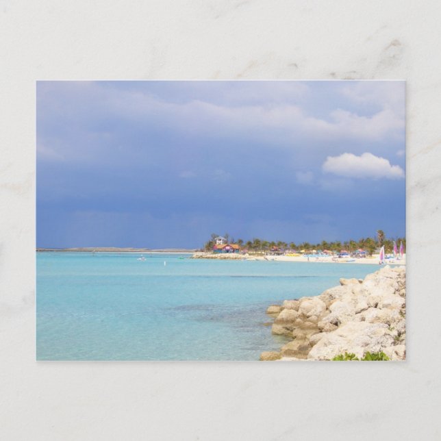 Carte Postale Castaway Cay Beach (Devant)