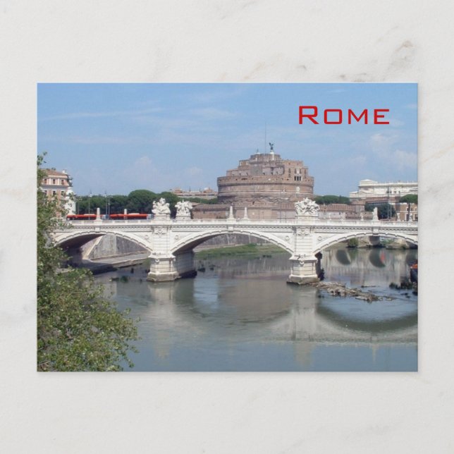 Carte Postale Castel Sant'Angelo (Devant)