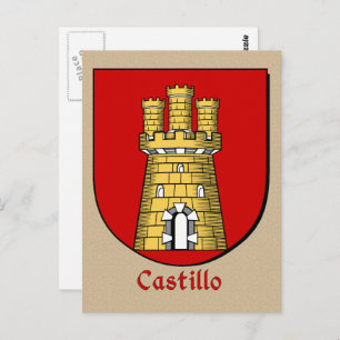 Carte Postale Castillo Ancestral Bouclier héraldique