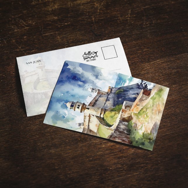 Carte postale Castillo San Felipe del Morro Porto  (Créateur téléchargé)