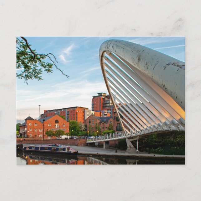 Carte postale Castlefield Canal Manchester (Devant)