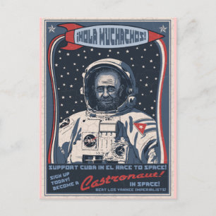 Carte Postale Castronaute