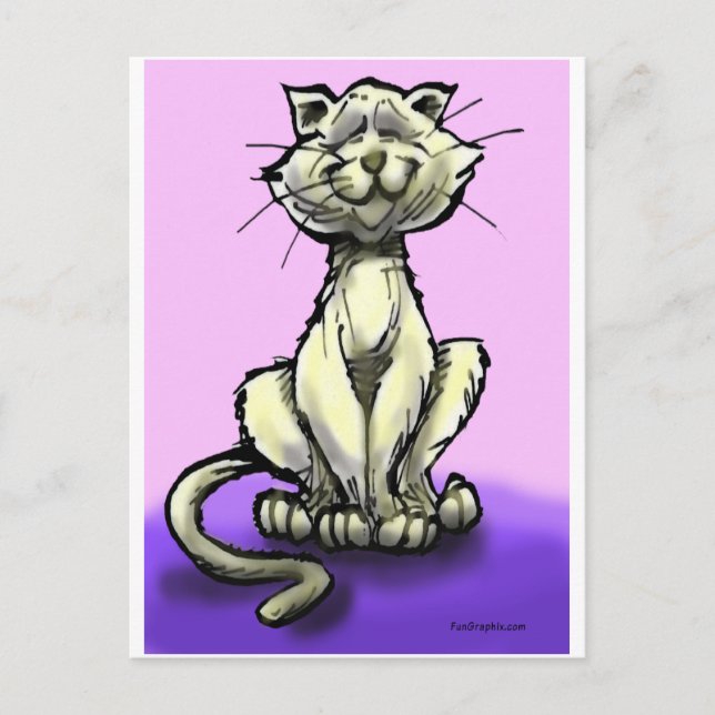Carte Postale Cat (Devant)