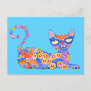 Carte postale Cat Alebrije