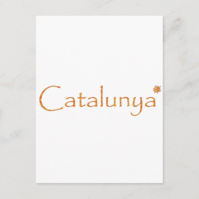 Carte Postale catalogne (Devant)