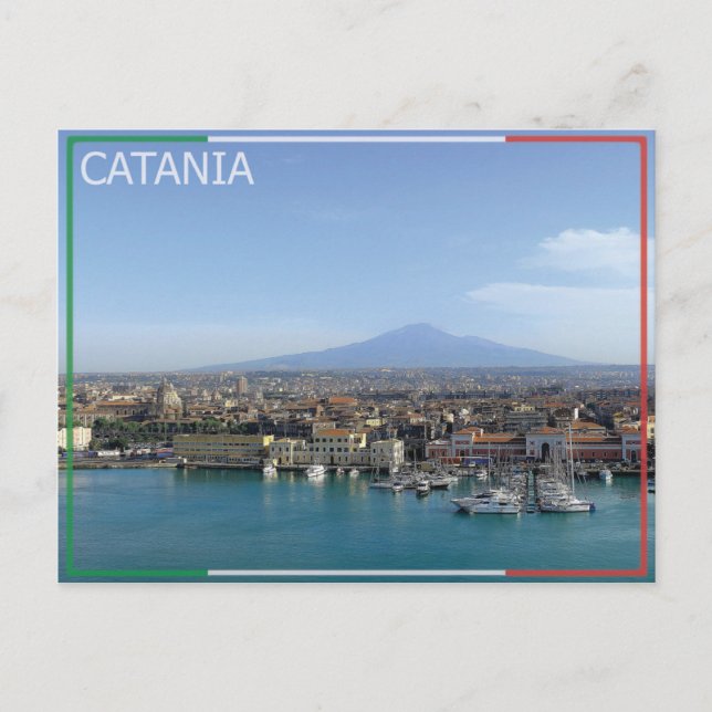 Carte Postale Catane - Italie (Devant)