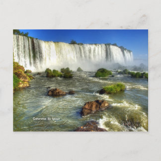 Carte Postale Cataratas do Iguaçu