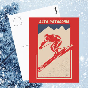Carte Postale Catedral Alta Patagonia Argentina Station de ski R