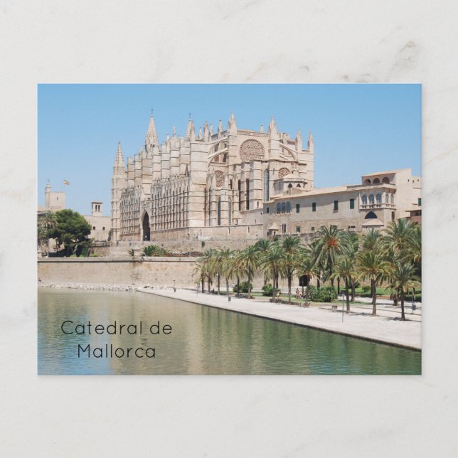 Carte Postale Catedral de Mallorca (Devant)