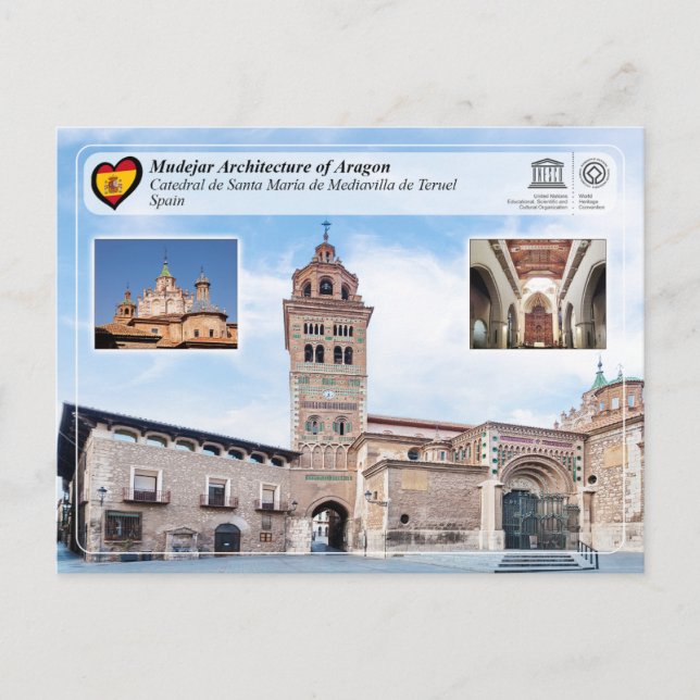 Carte Postale Catedral de Père Noël María de Mediavilla de Terue (Devant)