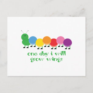 Carte Postale Caterpillar Dream
