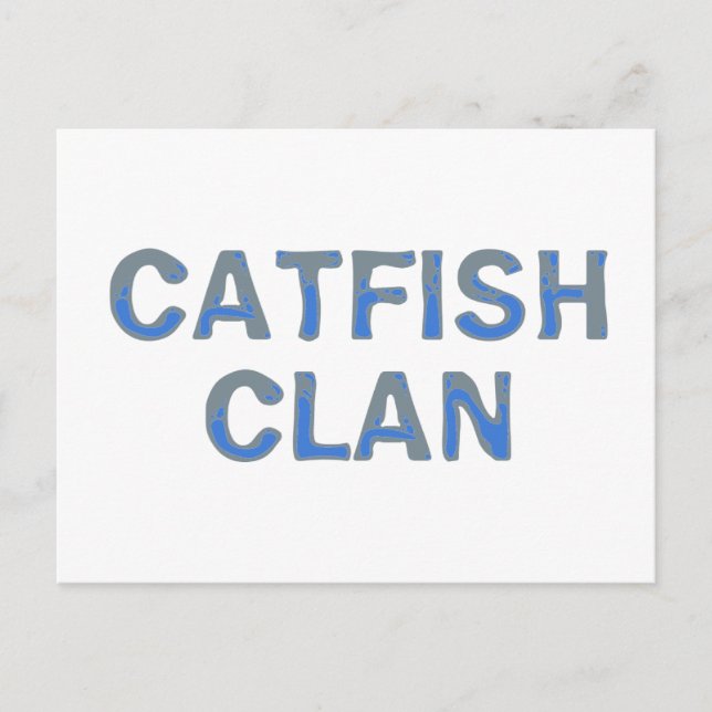 Carte Postale catfish clan (Devant)