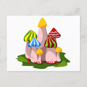 Carte Postale Cathédrale Champignon Magique Thunder_Cove