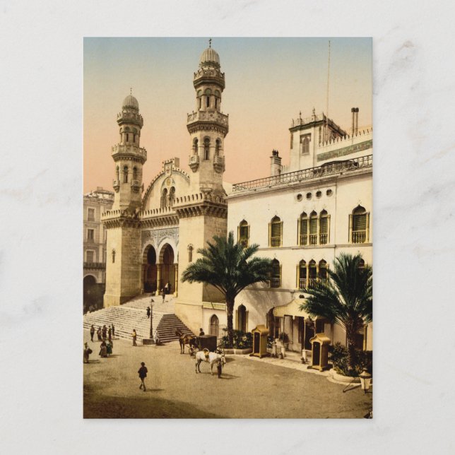 Carte Postale Cathédrale d'Alger Algérie (Devant)