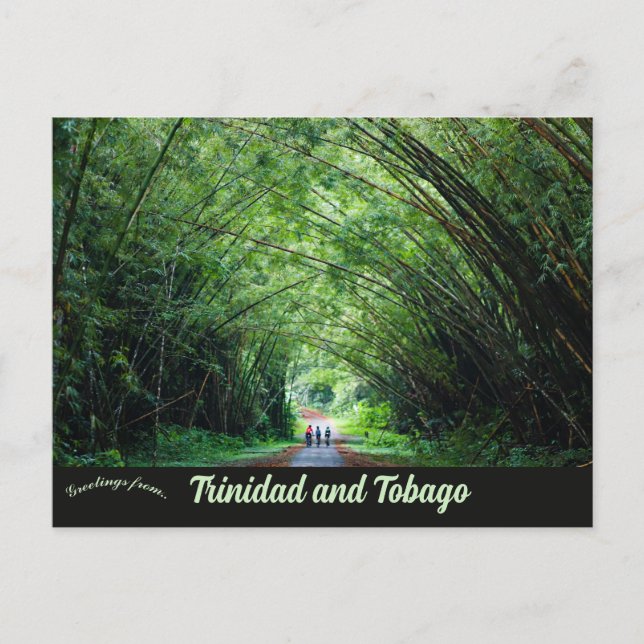 Carte Postale Cathédrale de bambou Trinité-et-Tobago (Devant)