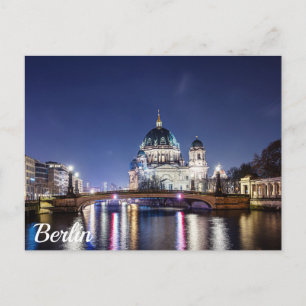 Carte Postale Cathédrale de Berlin à Berlin, Allemagne