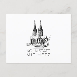 Carte Postale Cathédrale de Cologne