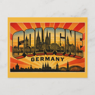 Carte Postale Cathédrale de Cologne en Allemagne