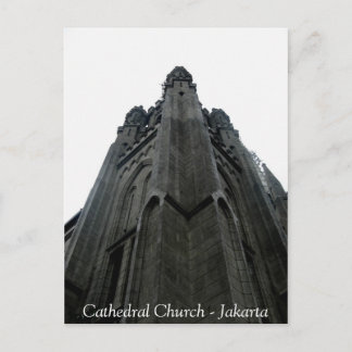Carte Postale Cathédrale de Jakarta