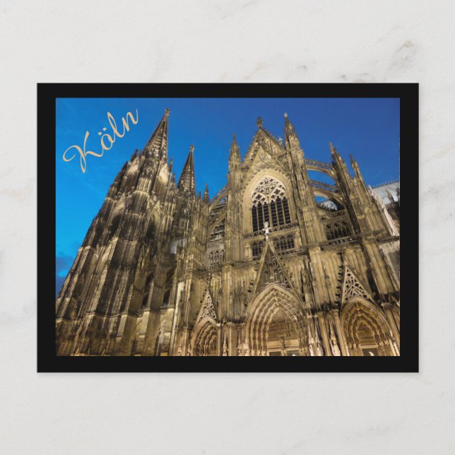 Carte Postale Cathédrale de Kölner Dom/Cologne (Devant)