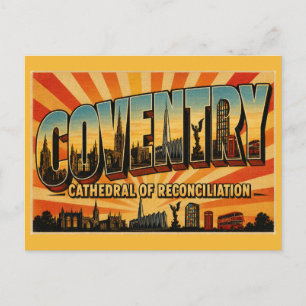 Carte Postale Cathédrale de la réconciliation de Coventry Anglet