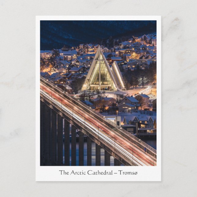 Carte Postale Cathédrale de l'Arctique (Devant)