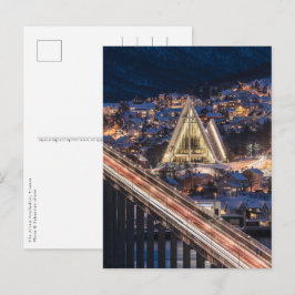 Carte Postale Cathédrale de l'Arctique Tromso